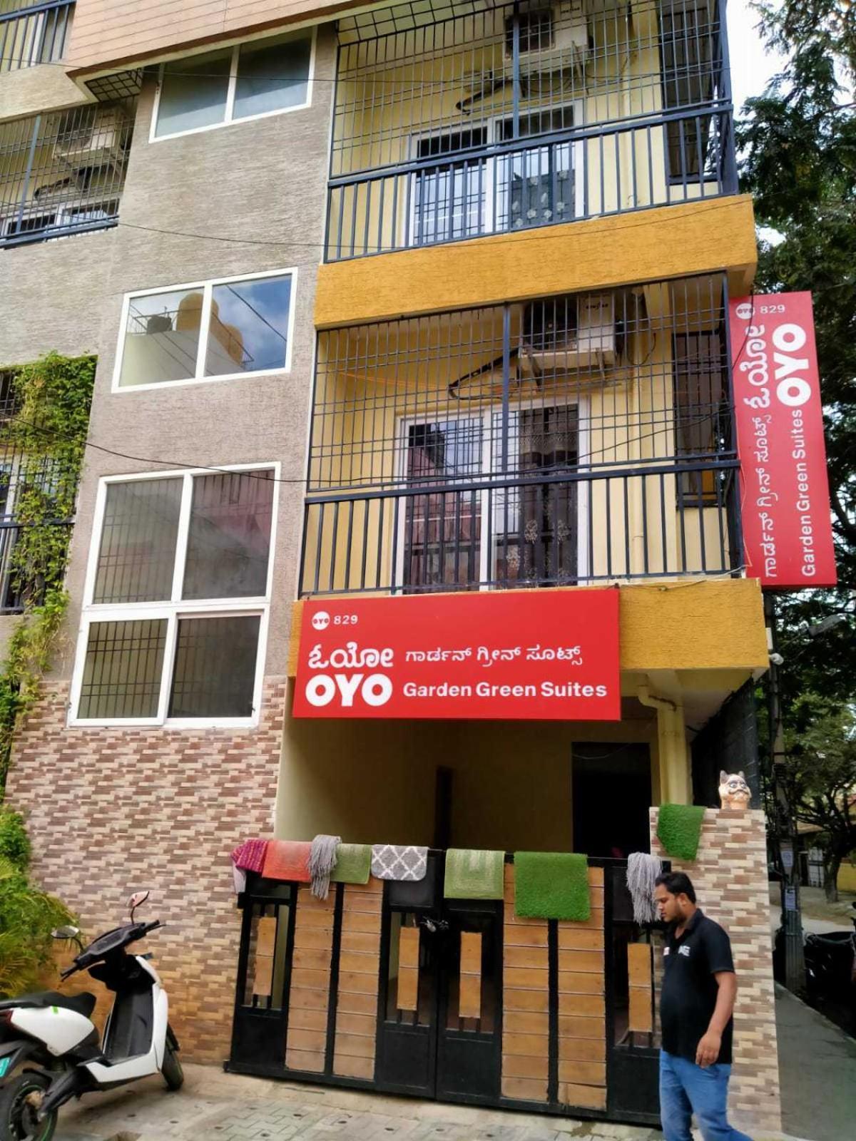 OYO Flagship 829 Garden Green Bangalore Buitenkant foto